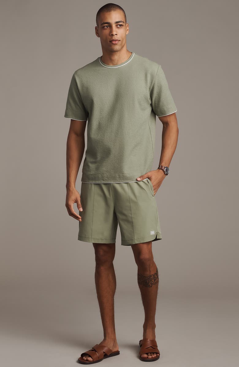 Rhone Seaside French Terry T-Shirt, Alternate, color, Green Sage