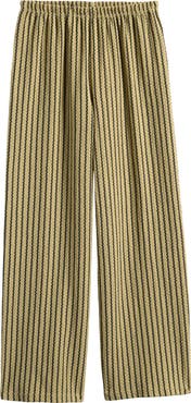 Good Luck Girl Kids' Stripe Pull-On Wide Leg Pants