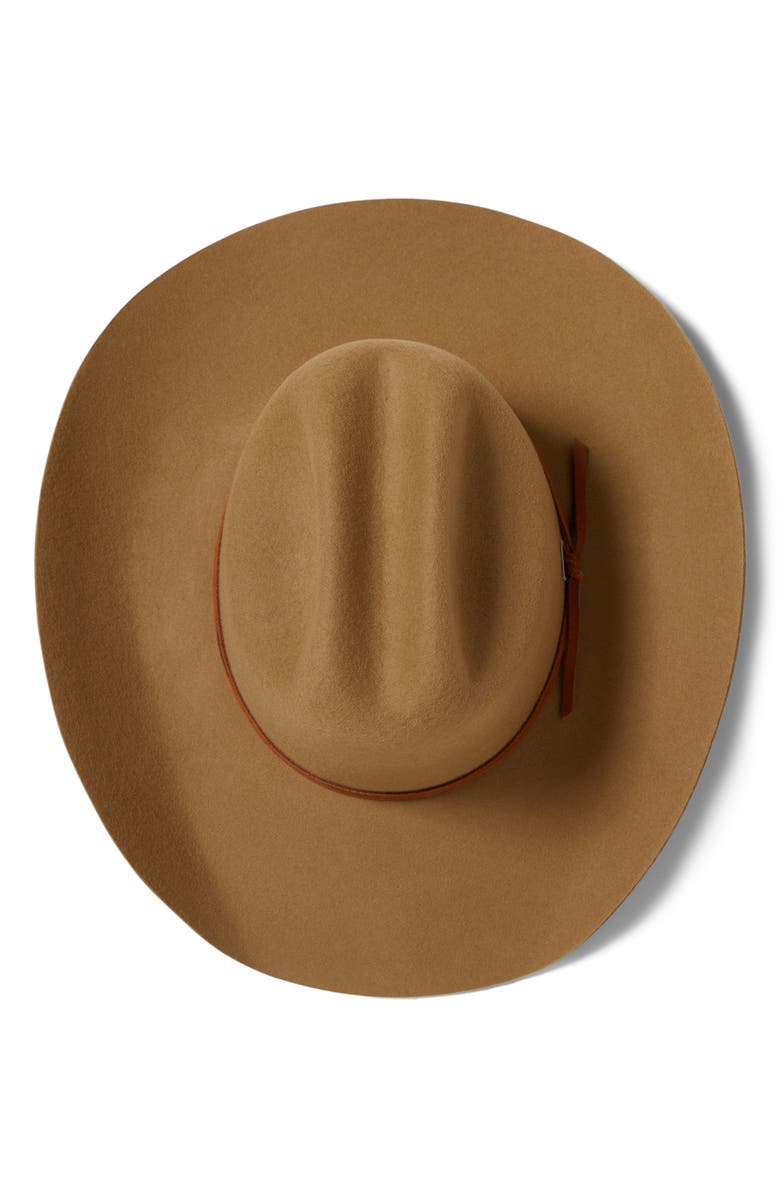 Brixton Laredo Wool Felt Cowboy Hat, Alternate, color, Antique Bronze