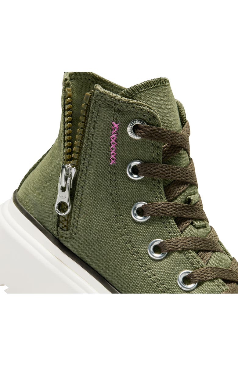 Converse Kids' Chuck Taylor<sup>®</sup> All Star<sup>®</sup> Lugged High Top Sneaker, Alternate, color,