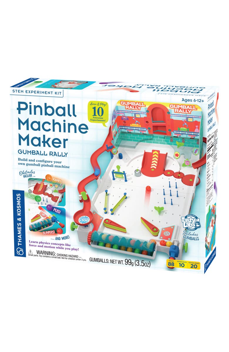 Thames & Kosmos Pinball Machine Maker Playset, Alternate, color, 
