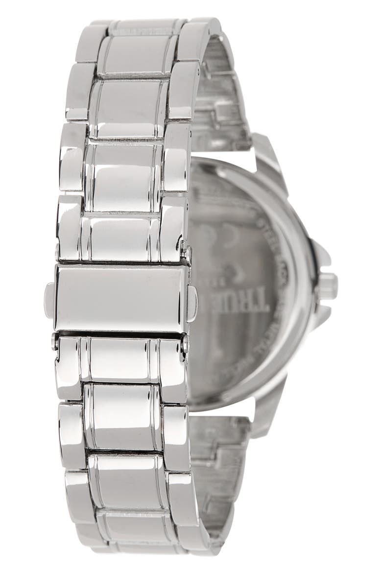 Chronograph Bracelet Watch, 44.1mm, Alternate, color, SILVER