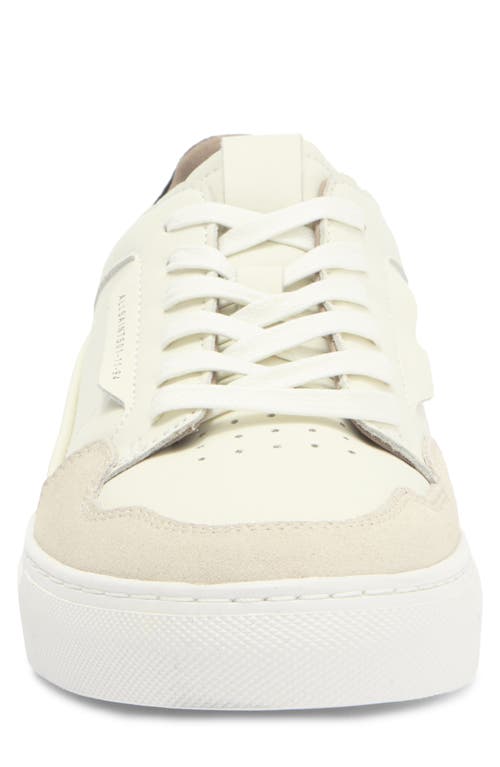 Allsaints Alton Low Top Sneaker In Black/chalk