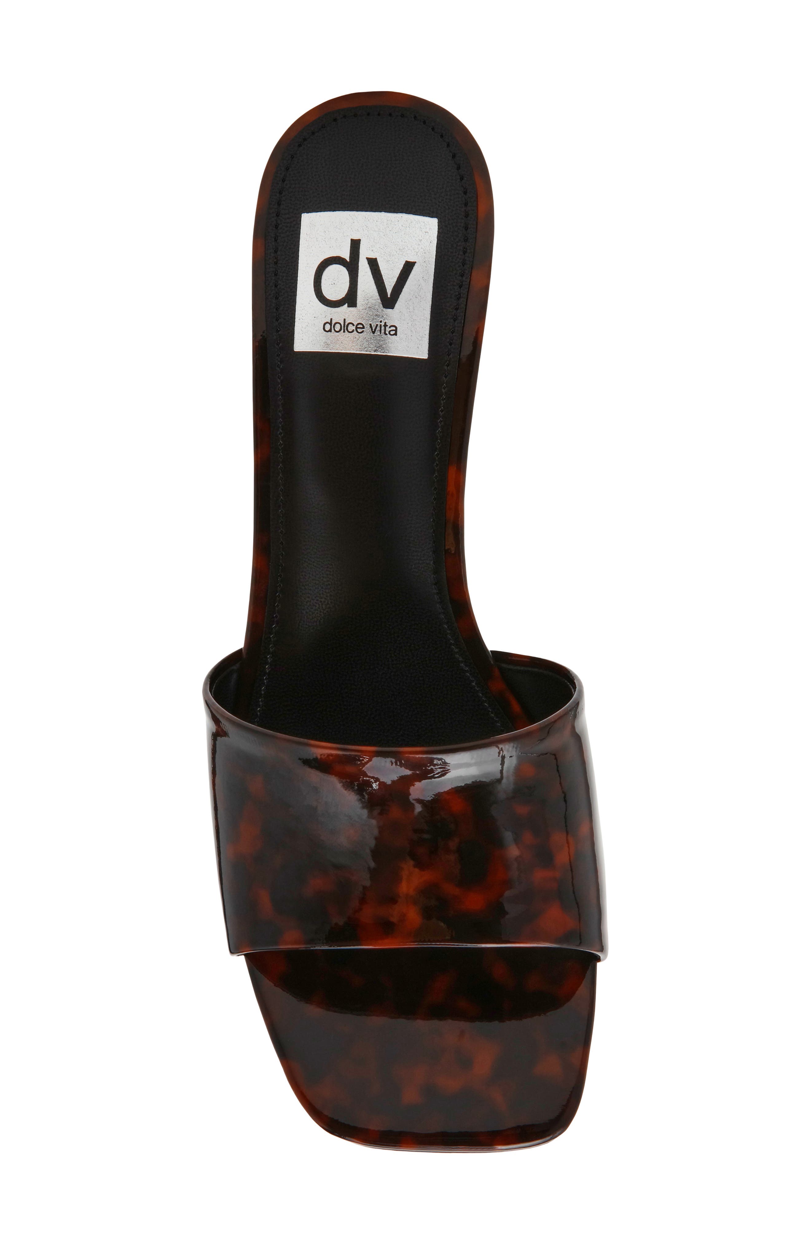 Everess Square Toe Mule, Alternate, color, TORTOISE