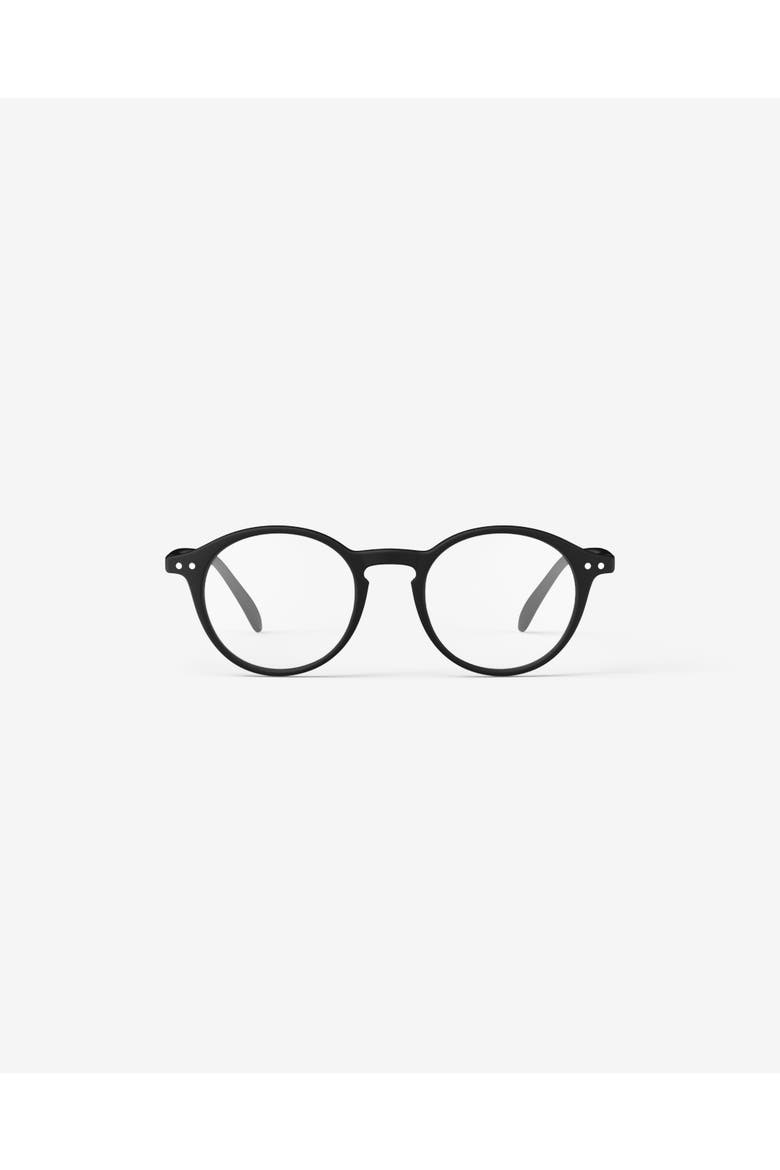 #D 48mm Pantos Reading Glasses, Alternate, color, Black