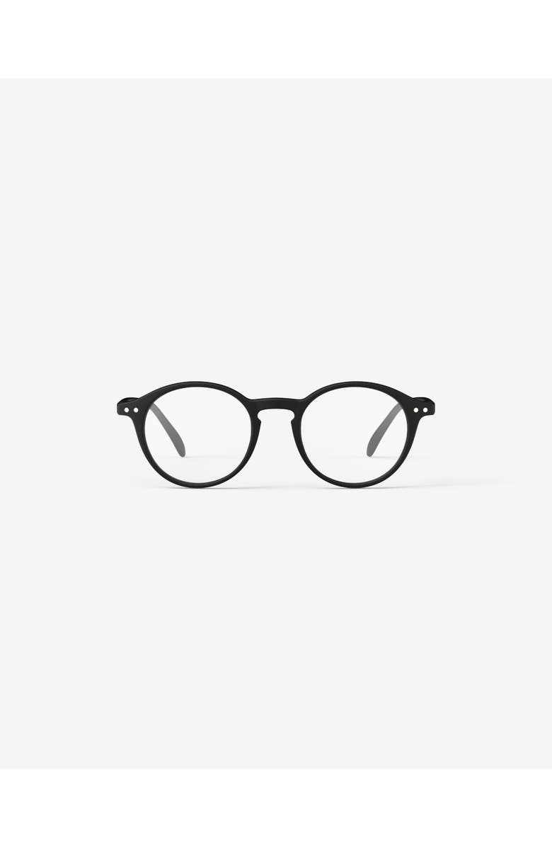 IZIPIZI #D 48mm Pantos Reading Glasses, Main, color, Black