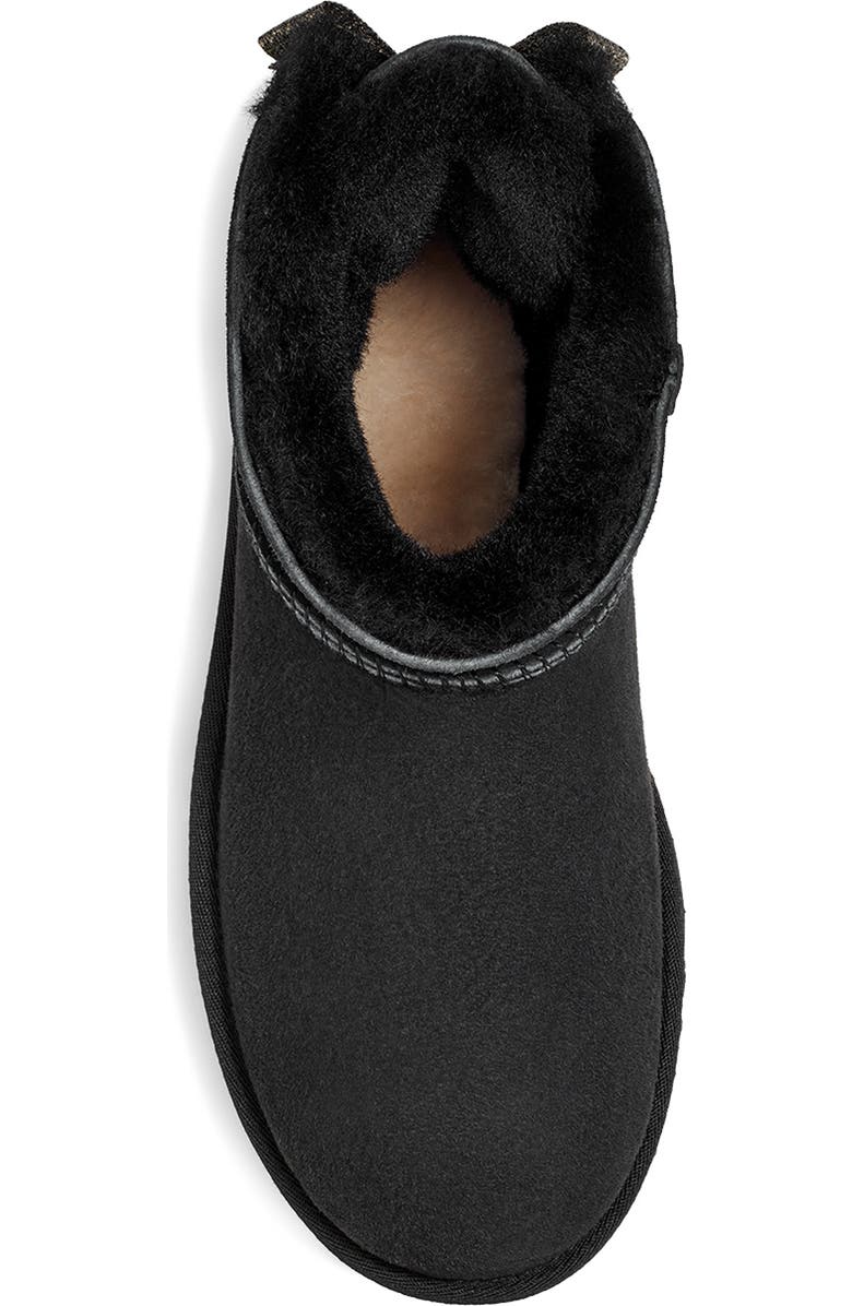 UGG<sup>®</sup> Mini Bailey Bow II Genuine Shearling Bootie, Alternate, color,