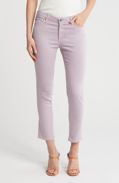 The Prima Crop Cigarette Jeans