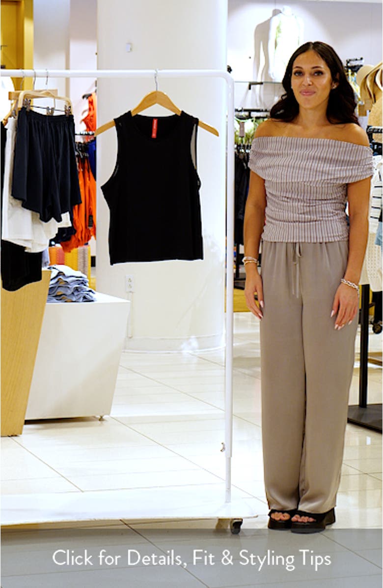 Crewneck Mesh Tank, sales video thumbnail