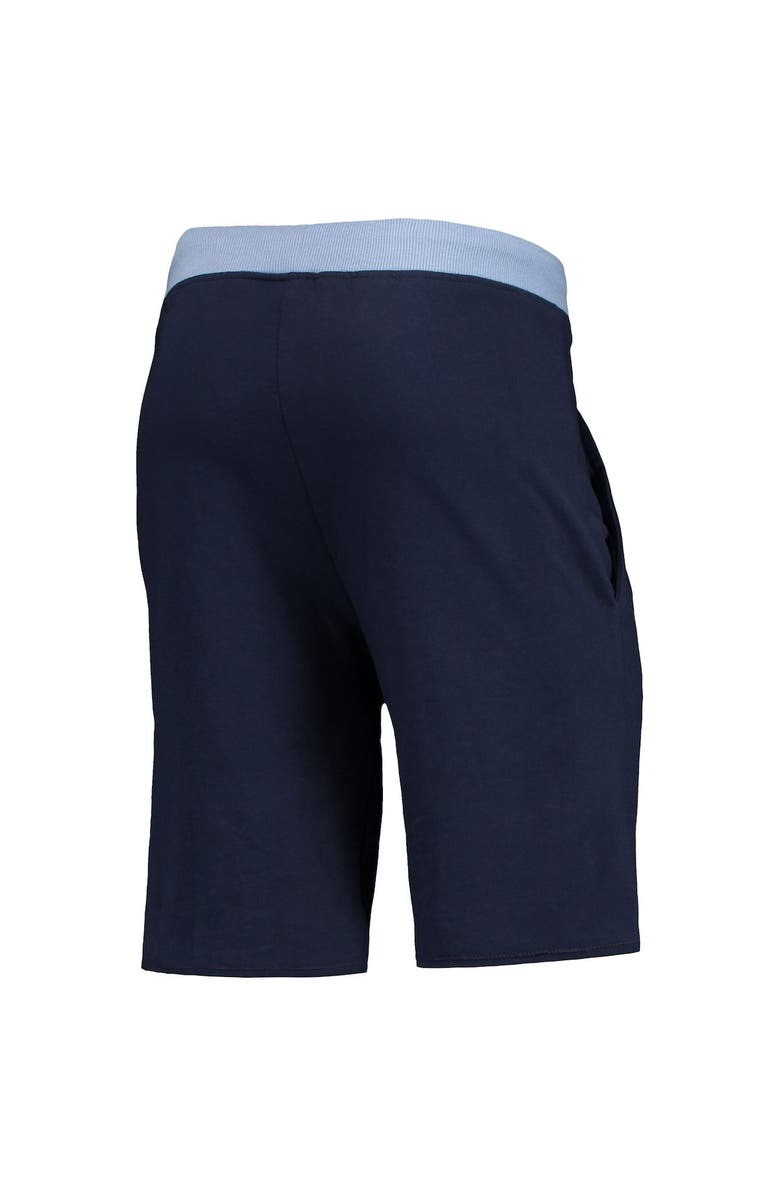 PROFILE Men's Shai Gilgeous-Alexander Navy Oklahoma City Thunder Name & Number French Terry Shorts, Alternate, color, 