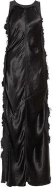 Haikure Toto Fringe Satin Dress