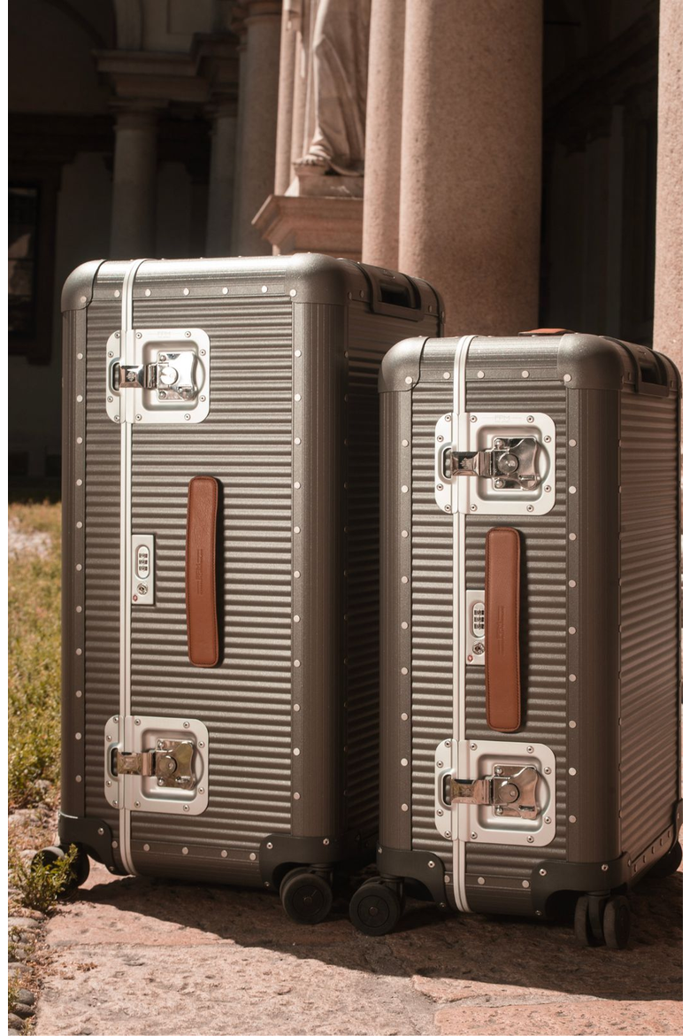 Bank Spinner 68 Suitcase, Alternate, color, Steel Grey