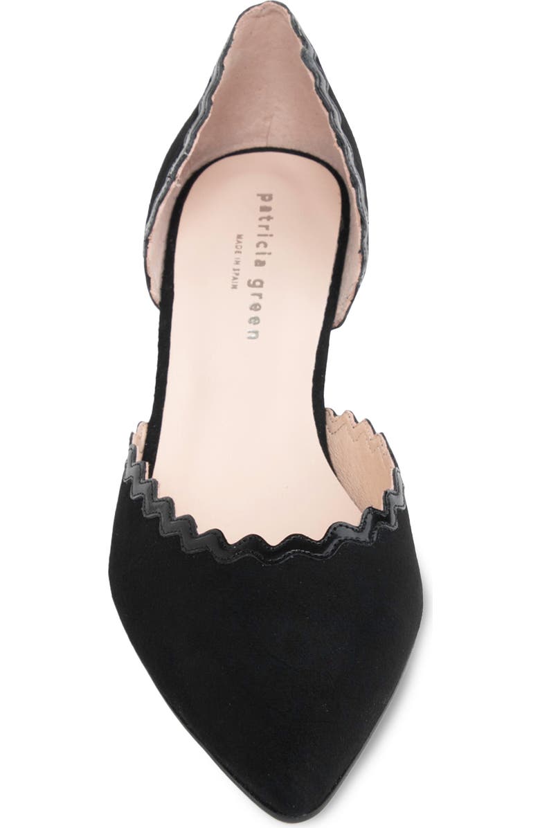 patricia green Olivia d'Orsay Kitten Heel Pump, Alternate, color, Black