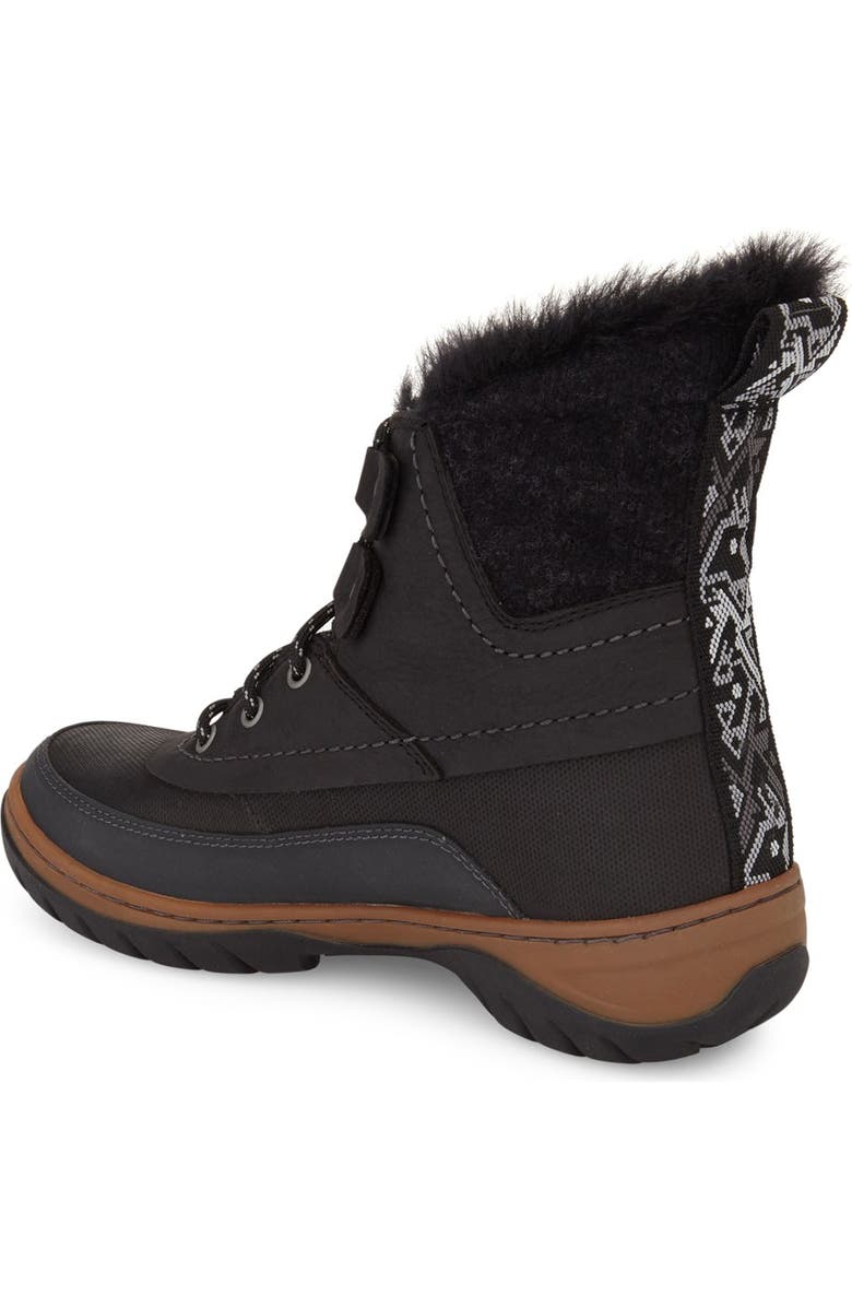 Merrell Sylvia Waterproof Faux Fur Lined Boot, Alternate, color,