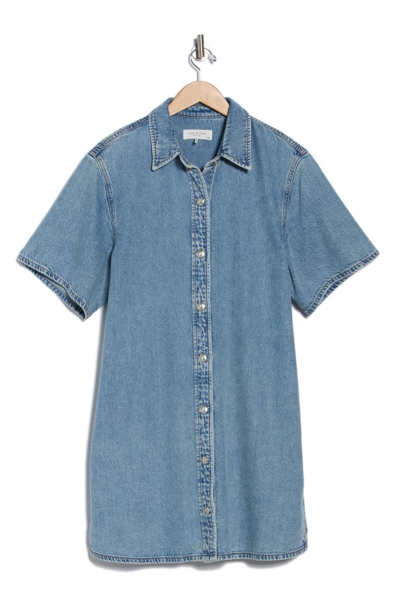rag & bone Charm Denim Shirtdress | Nordstromrack