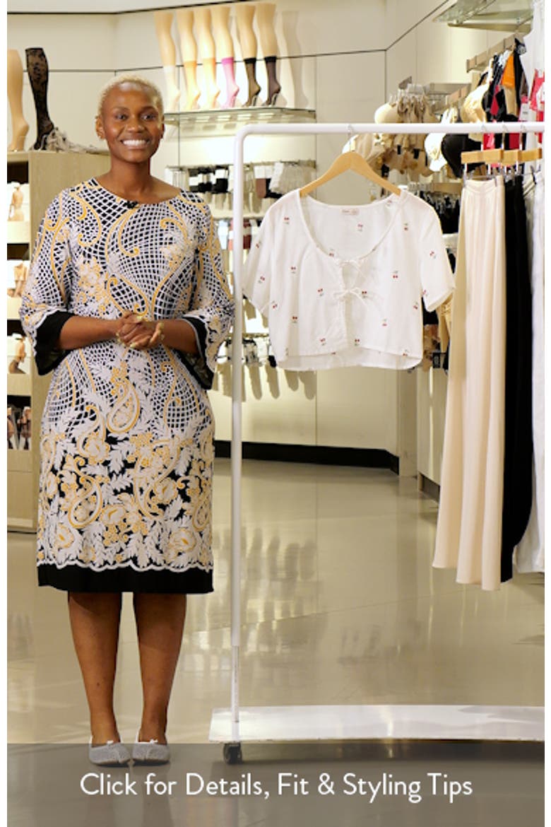 Riviere Cotton Crop Pajama Top video