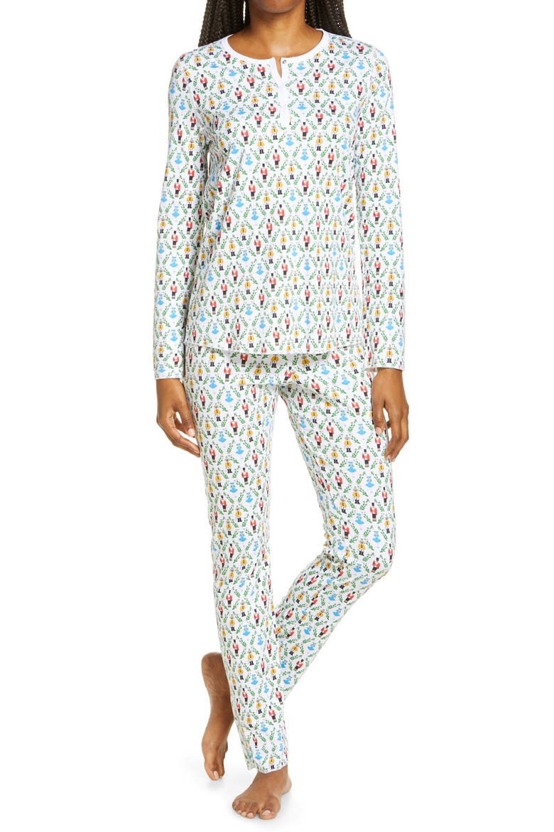 Sugar Plum Pajamas, Main, color, WHITE