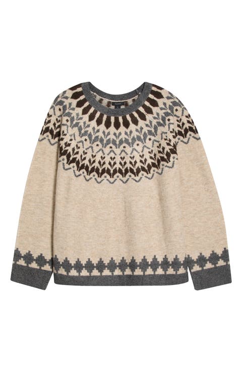 Fair Isle Crewneck Sweater