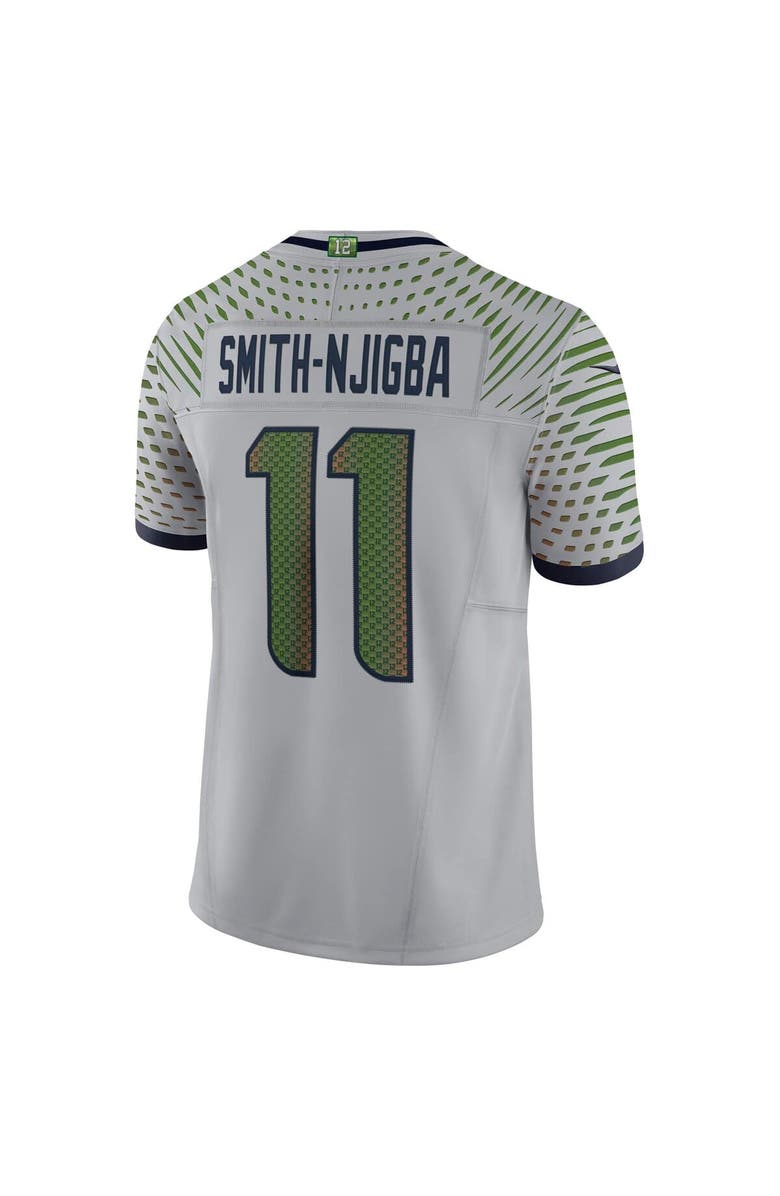 Nike Men's Nike Jaxon Smith-Njigba Wolf Gray Seattle Seahawks 2025 Rivalries Collection Limited Jersey, Alternate, color, Gray
