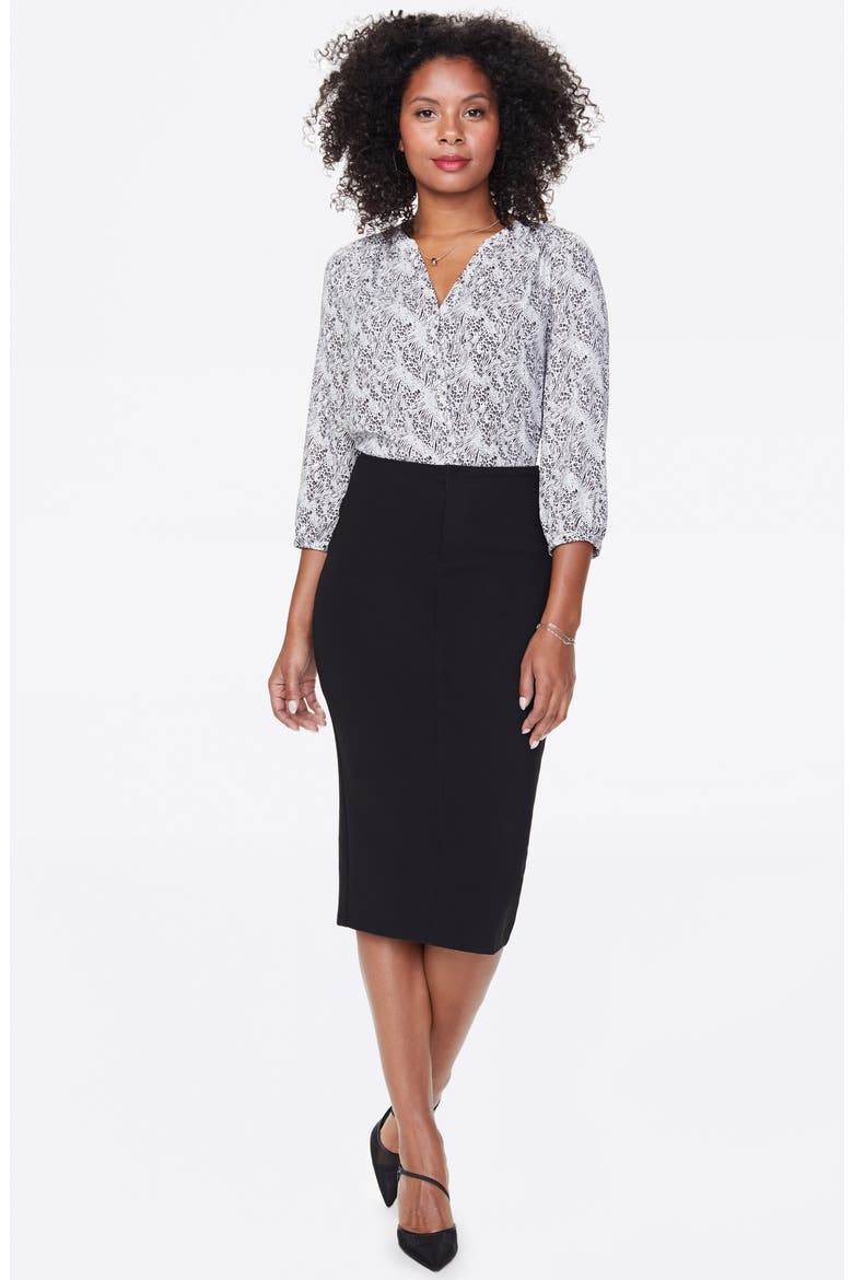 Pencil Skirt, Alternate, color, BLACK