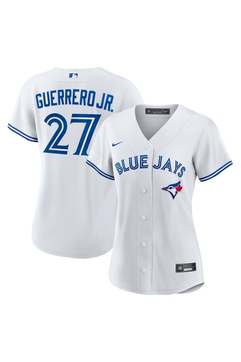 Women's Nike Vladimir Guerrero Jr. White Toronto Blue Jays Home Replica Player Jersey, Main, color, White