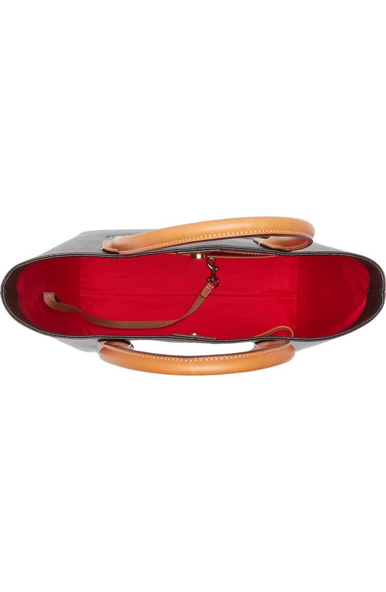 Dooney & Bourke Small Russel Two-Tone Tote Bag, Alternate, color,