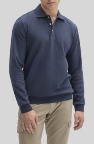 Robert Barakett Elton Long Sleeve Polo