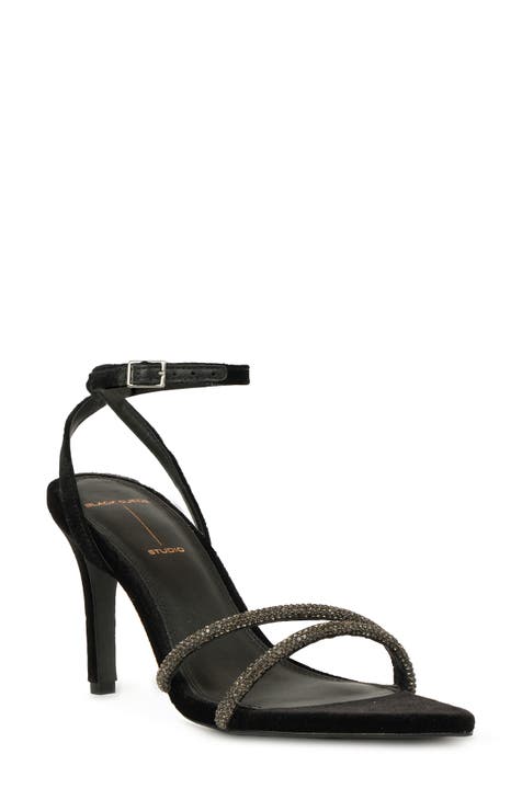 Ace Ankle Strap Pointed Toe Sandal (Women)