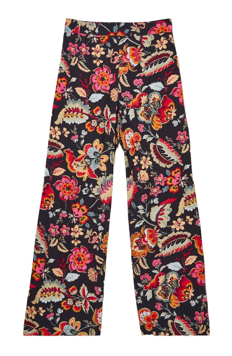 FatFace Isla Floral Trouser, Alternate, color, 