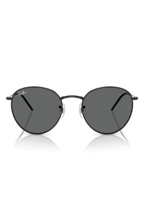 Reverse Phantos 55mm Round Sunglasses