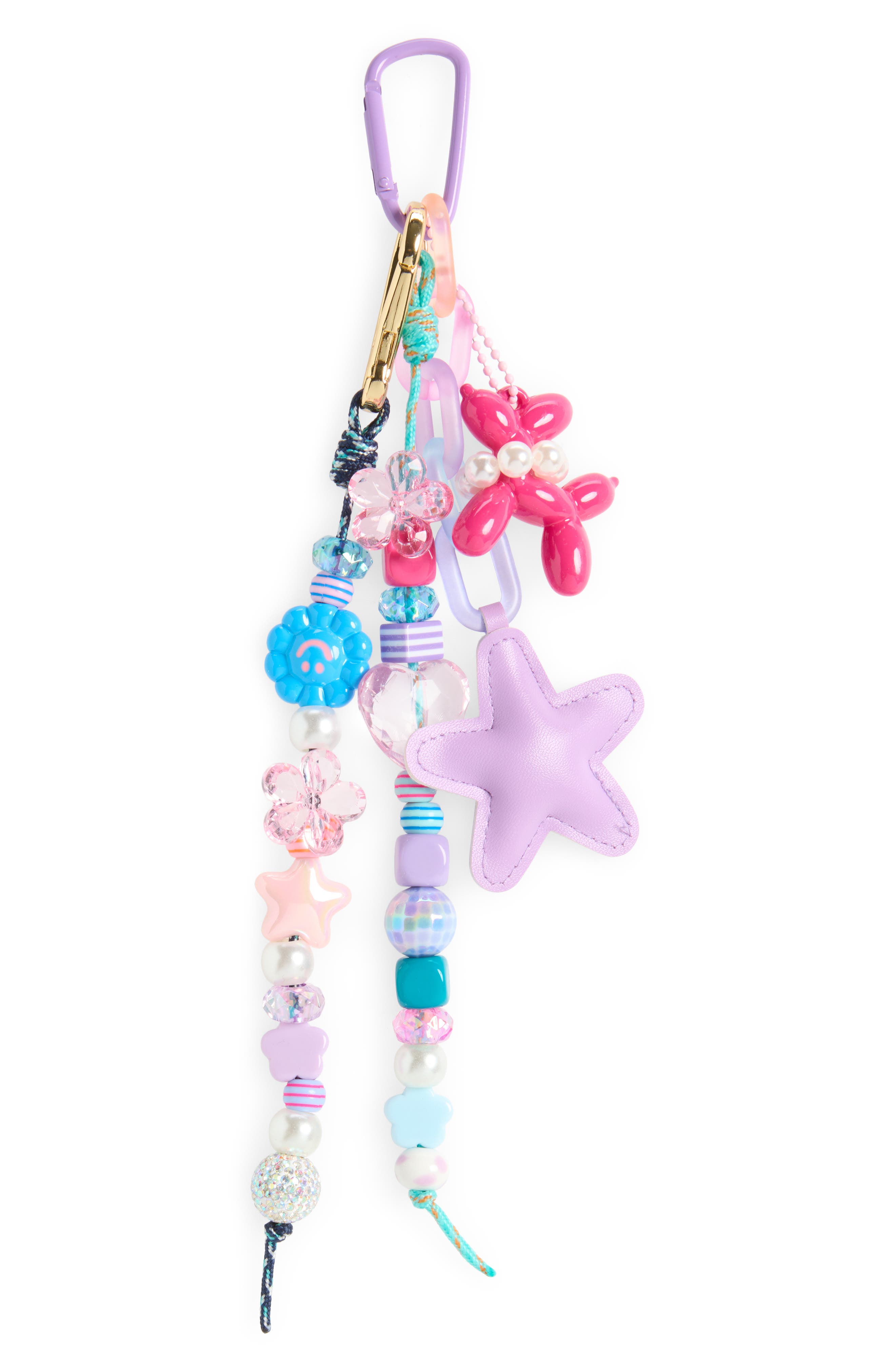 Kids' Mixed Bag Charm, Main, color, LAVENDER