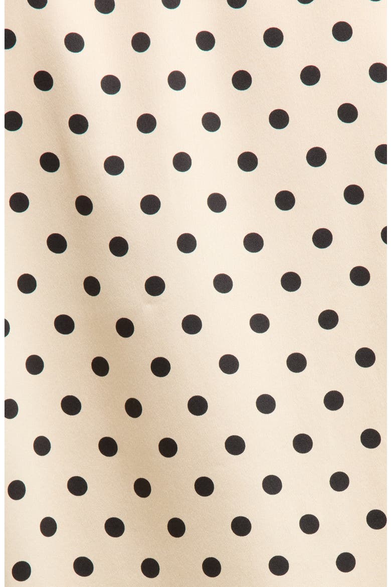 Ella Print Silk Pajamas, Alternate, color, SUGAR DOT