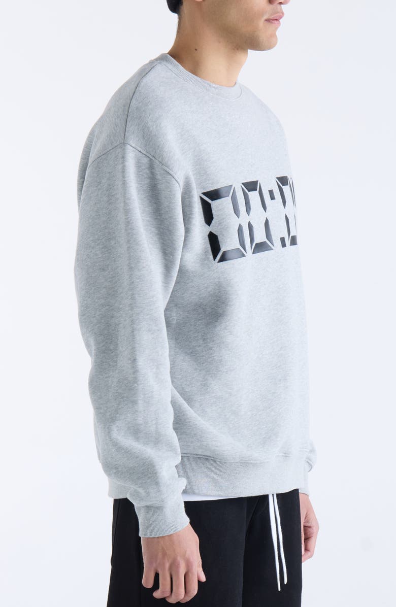 VOUSETI Us Against Time Crewneck Sweatshirt, Alternate, color, 