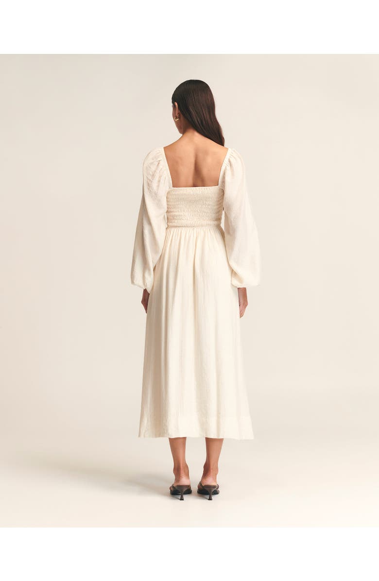 ST MRLO True Midi Dress, Alternate, color, Cream