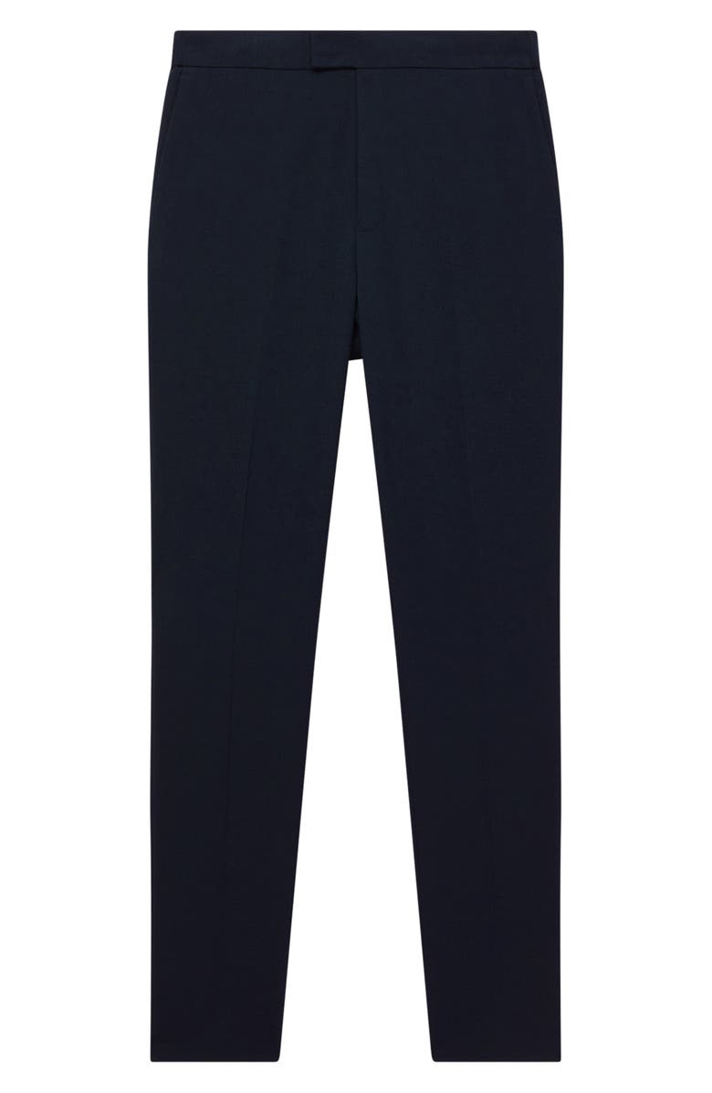 Reiss Found Slim Fit Pants, Alternate, color, Navy