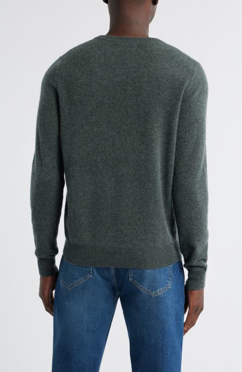 Nordstrom Cashmere Crewneck Sweater In Green
