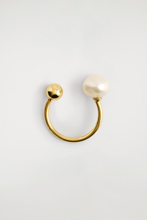 Floating Freshwater Pearl Ring