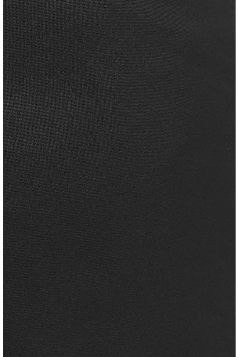 Smartcare™ Flat Front Supima® Cotton Pants, Alternate, color, BLACK
