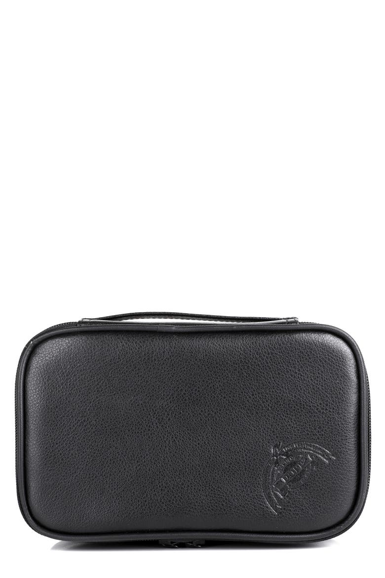 Mini Top Zip Travel Kit, Alternate, color, BLACK