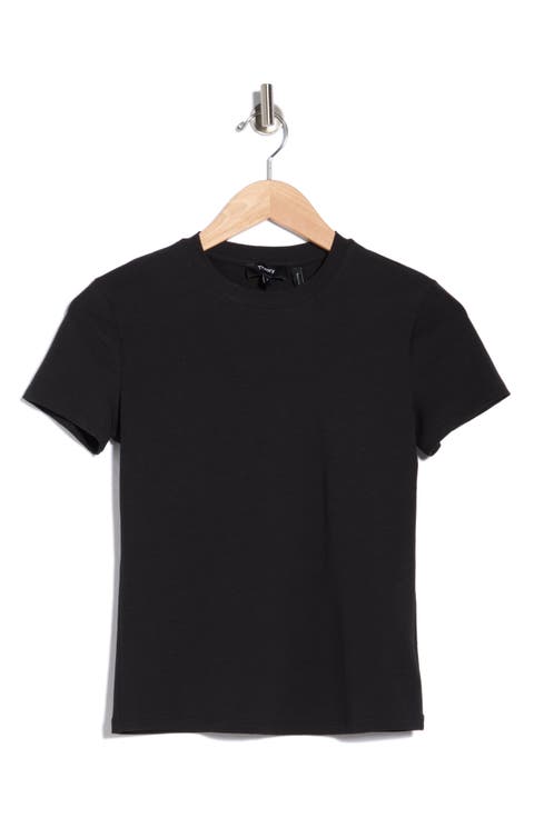Tiny Stretch Cotton Crop T-Shirt
