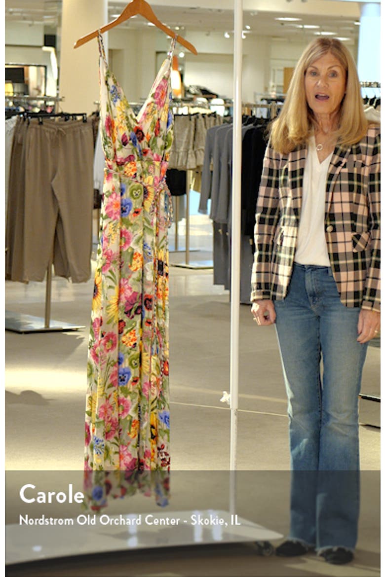 Samantha Floral Faux Wrap Dress video