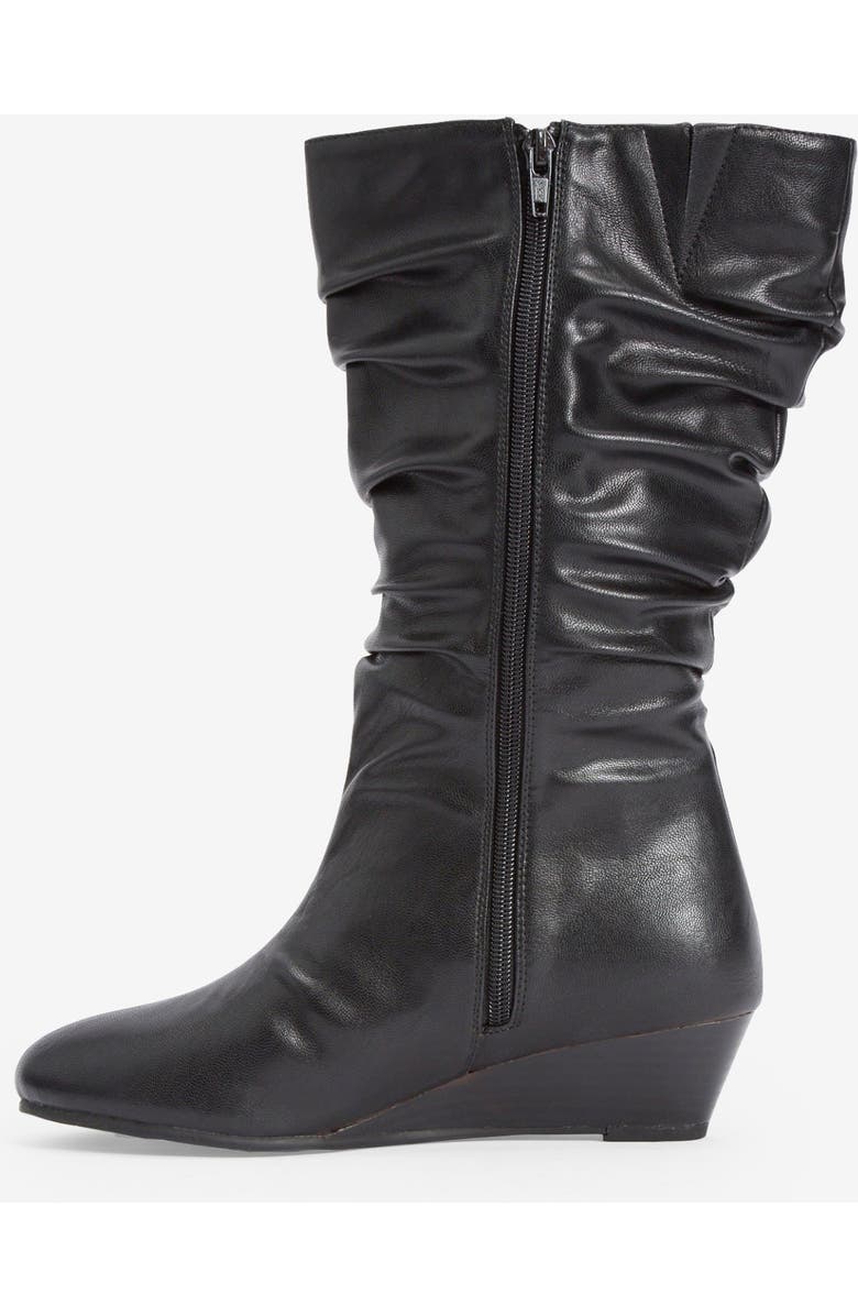 Comfortview The Dori Midi Calf Boot, Alternate, color, Black