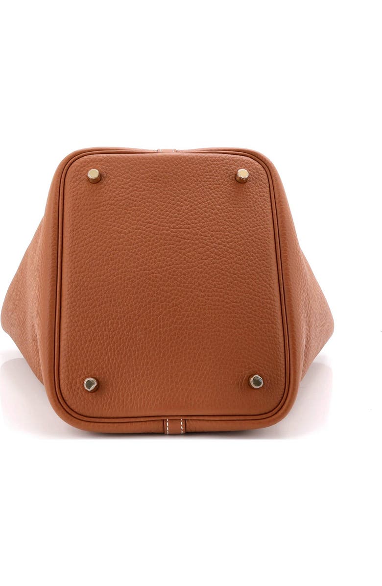 Pre-Owned Hermes Picotin Lock Bag Clemence MM, Alternate, color, Gold