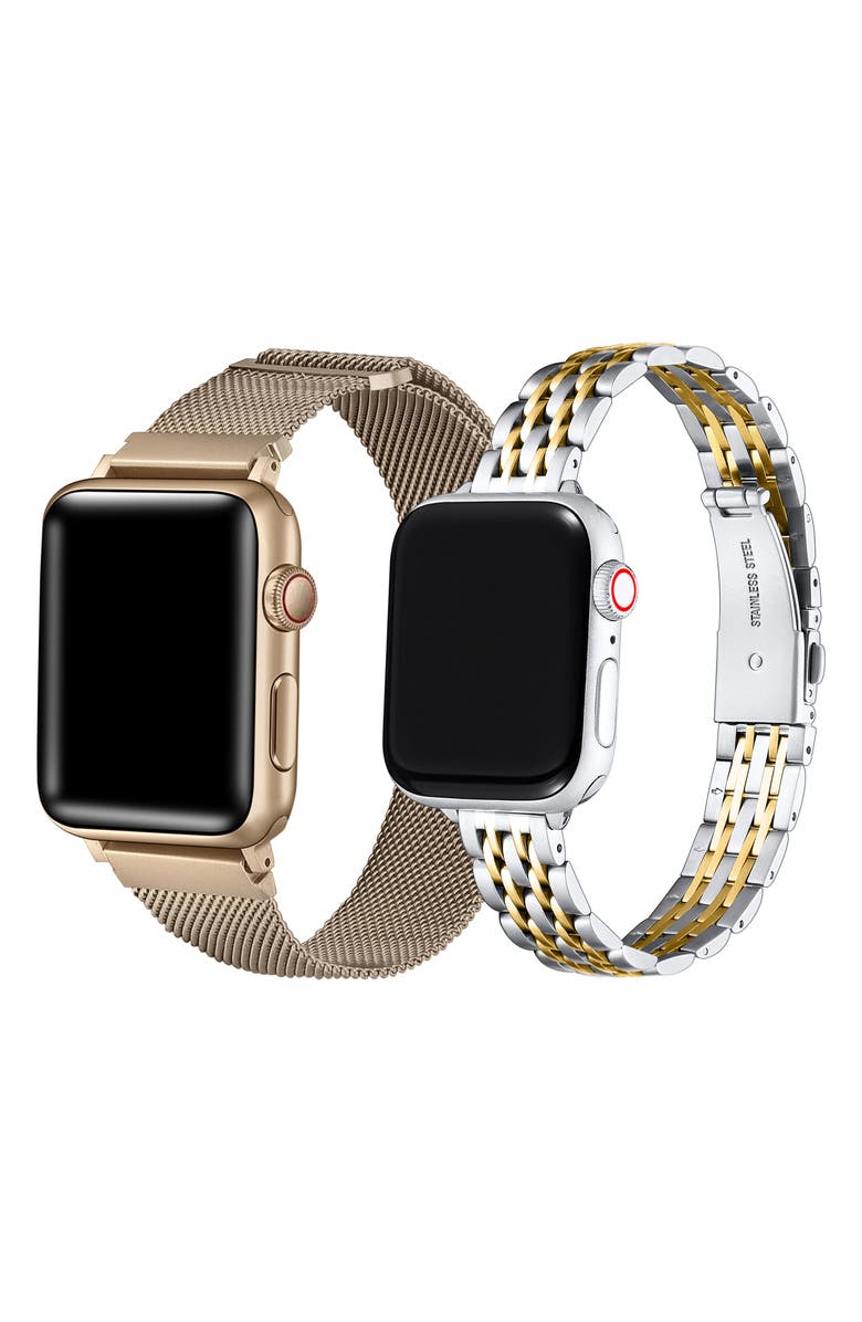 The Posh Tech Assorted 2-Pack 42mm Apple Watch<sup>®</sup> Watchbands, Alternate, color, 