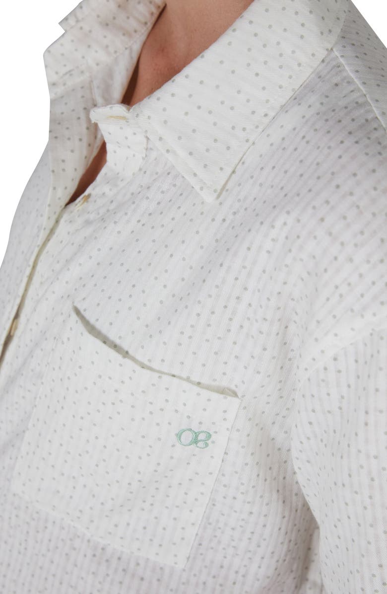 Cache Coeur Paulette Maternity/Nursing Organic Cotton Nightgown, Alternate, color, 