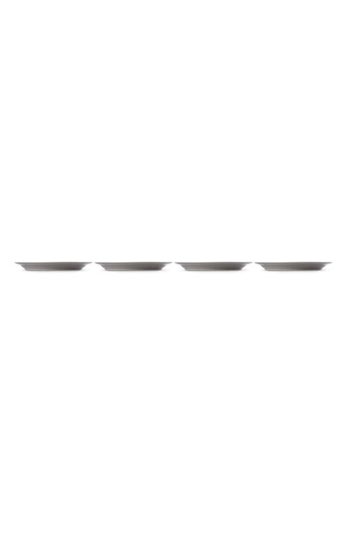 Le Creuset Vancouver Set Of 4 Salad Plates In Oyster
