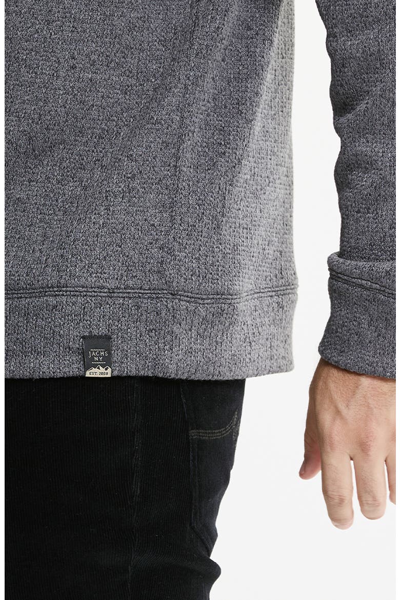 Sweater Fleece Crewneck, Alternate, color, GREY FLEECE