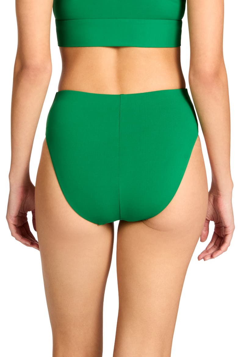 Ava High Waist Bikini Bottoms, Alternate, color, GRASS