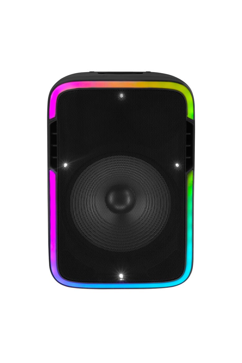 15 Inch LED Party Speaker with True Wireless Stereo, Main, color, Black