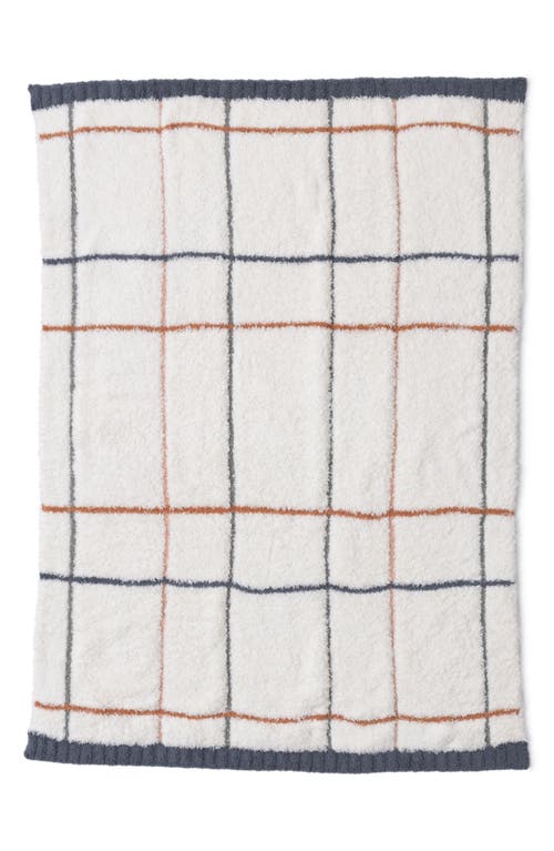 Barefoot Dreams Cozychic® Multicolor Plaid Stroller Blanket In Neutral